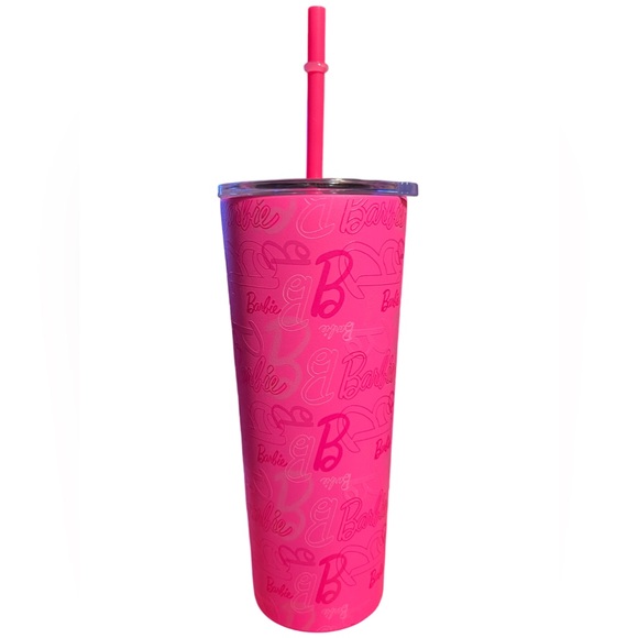 Skinny Dip NWT Barbie License Plate Pink Crossbody Hand Towels Thermal Tumbler - Picture 11 of 16